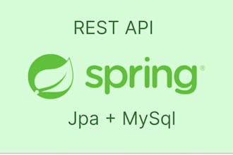 implement java spring boot rest API projects