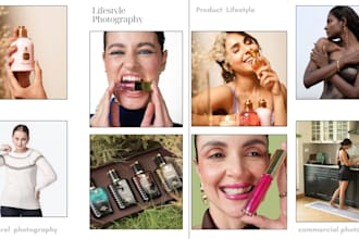 shoot lifestyle product photos with models