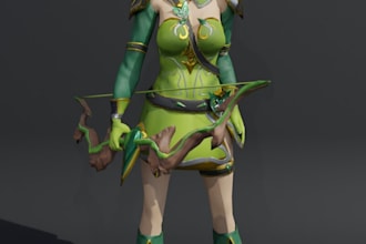 be 3d remodeler,fix 3d character,do texturing and retexturing,retopology,animate