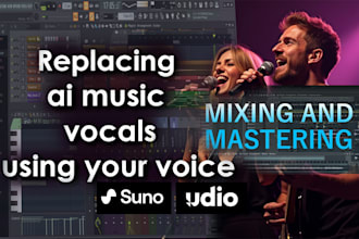 cover suno ai song  change vocal or clone artist