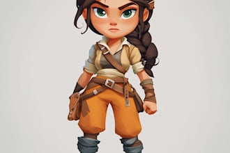 make 2d game characters and sprite sheets