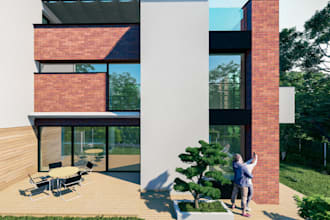 create stunning 3d renderings, architecture concepts
