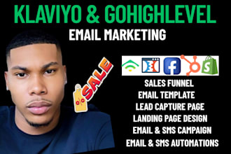 klaviyo gohighlevel shopify email SMS marketing klaviyo flows campaign expert