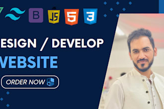 do frontend web development, figma to HTML5 css3 vue js tailwindcss bootstrap