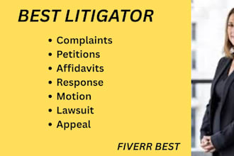 be your civil litigation lawyer and help you  get justice in USA