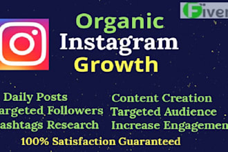 do fast organic instagram growth organically