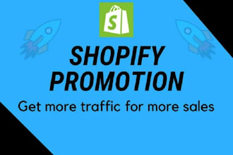 increase shopify store sales,shopify marketing, website promotion, store traffic
