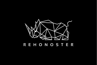 design a luxury geometric or a line art logo