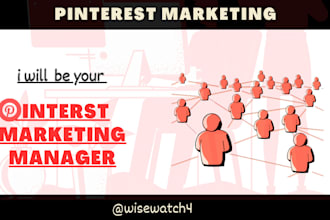 be your pintrest marketing manager with seo ads setup pin