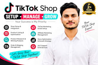 manage your tiktok shop manager and affiliate marketing