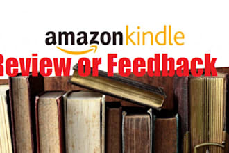 read amazon kindle books or ebooks for review or feedback