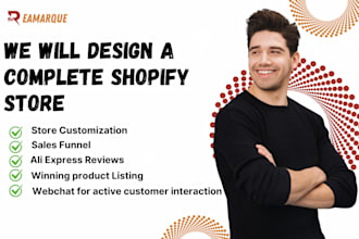 design a highly converting shopify store for your ecommerce business