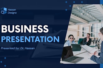 design, redesign, business and medical powerpoint presentations and pitch deck