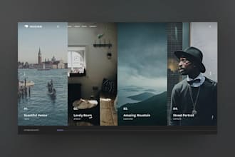 build squarespace photography website, design or wix squarespace website