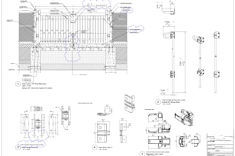 create shop drawings, highly detailed, industry standard