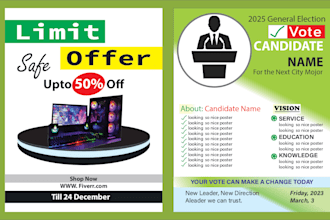 do creative any poster design