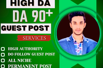 do dofollow guest post with high da 90 website