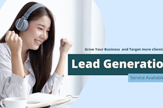 provide targeted lead generation and data collection for your telesales needs