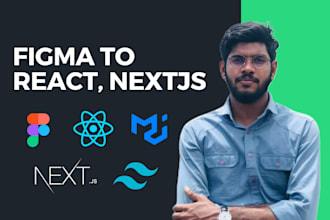 convert figma to reactjs ,nextjs