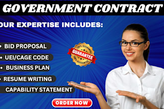 write winning bid proposals for government contracts, rfp rfq, rfi, ifb, grants