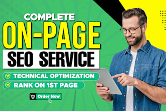 provide wordpress onpage SEO with yoast or rankmath
