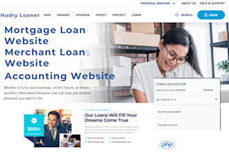 build loan mortgage finance accounting website