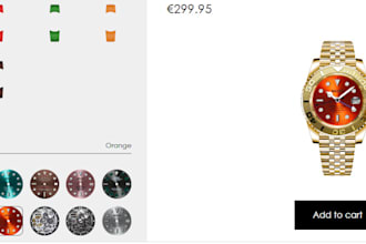 customize and configure your 2d 3d watch using zakeke kickflip shopify pod store