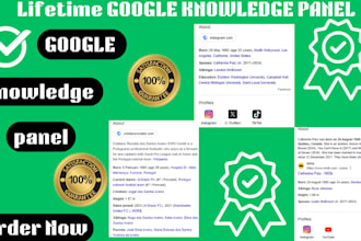approved google knowledgepanel optimization, claim existing knowledge graph