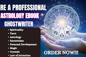 ghostwrite 30,000 french words astrology, tarot, spirituality, witchcraft ebook