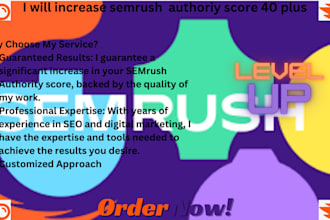 do expert semrush authority score optimization for better SEO
