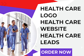design healthcare landing page clinic medical nursing doctor hospital website