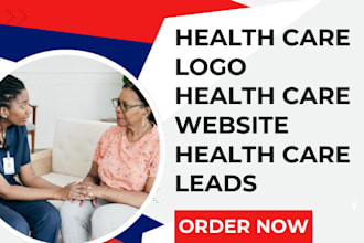 design healthcare landing page clinic medical nursing doctor hospital website