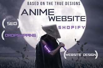 design anime website anime store anime clothing website anime merchandise anime