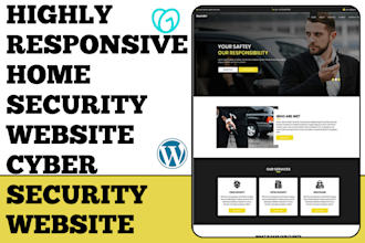 design home security website locksmith surveillance cctv cyber security website