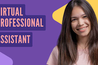 be your trusted virtual assistant for data entry, copy paste,web research