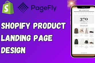 redesign shopify product landing page shopify shogun pagefly landing page expert