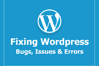 fix wordpress errors issues and customize wordpress theme