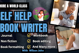 write a holistic health ebook, self help ebook, mental health and journal design