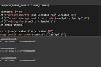 backtest your trading strategy over past data in python
