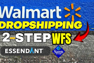 be your walmart 2 step dropshipping virtual assistant VA wfs