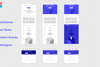 design figma wireframes for your app or website