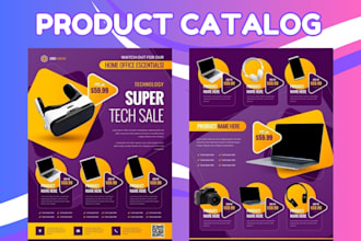 design modern product catalog digital brochure, line sheet, lookbook, one sheet