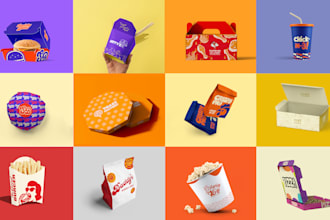 do restaurant branding, food packaging, coffee packaging