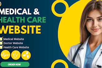 make healthcare or medical website for your business