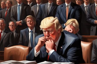 draw political caricature and cartoon