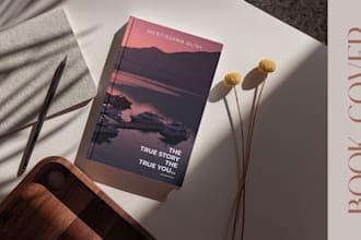 create modern book covers for you