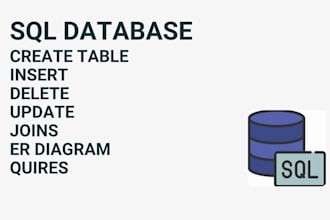 sql queries, sql database project, er diagram