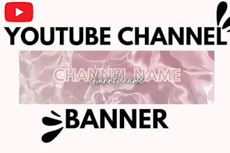 design aesthetic youtube channel banner