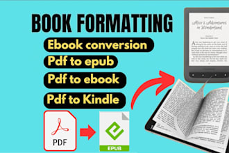convert PDF to epub and amazon kpf