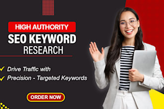 do advanced keyword research with a complete SEO service